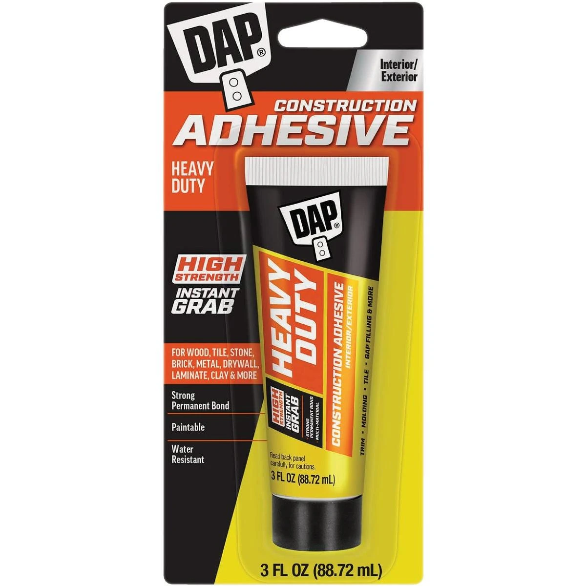 DAP 3 Oz. Heavy Duty Construction Adhesive