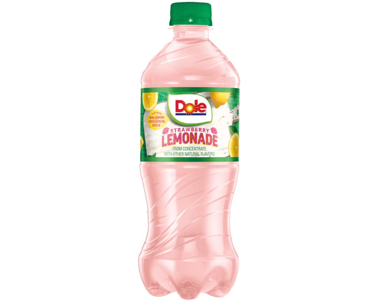 Dole Strawberry Lemonade 20 Fl Oz Bottle