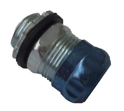 Electrical Metallic Tubing Rain Tight Connector, Steel, 1/2 Inch