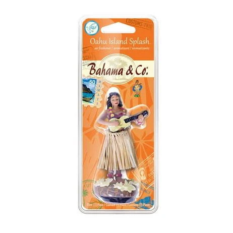 Oahu Island Hula Girl Scented Air Freshener