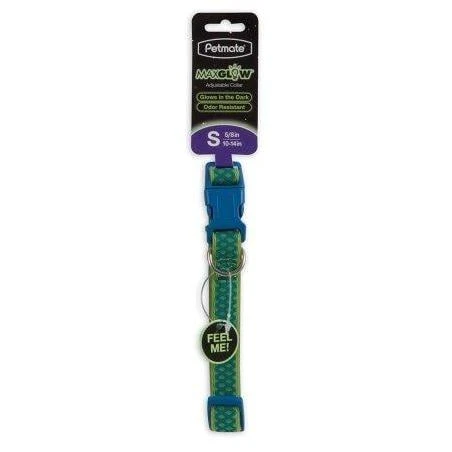 5/8X14 GRN GLOW COLLAR