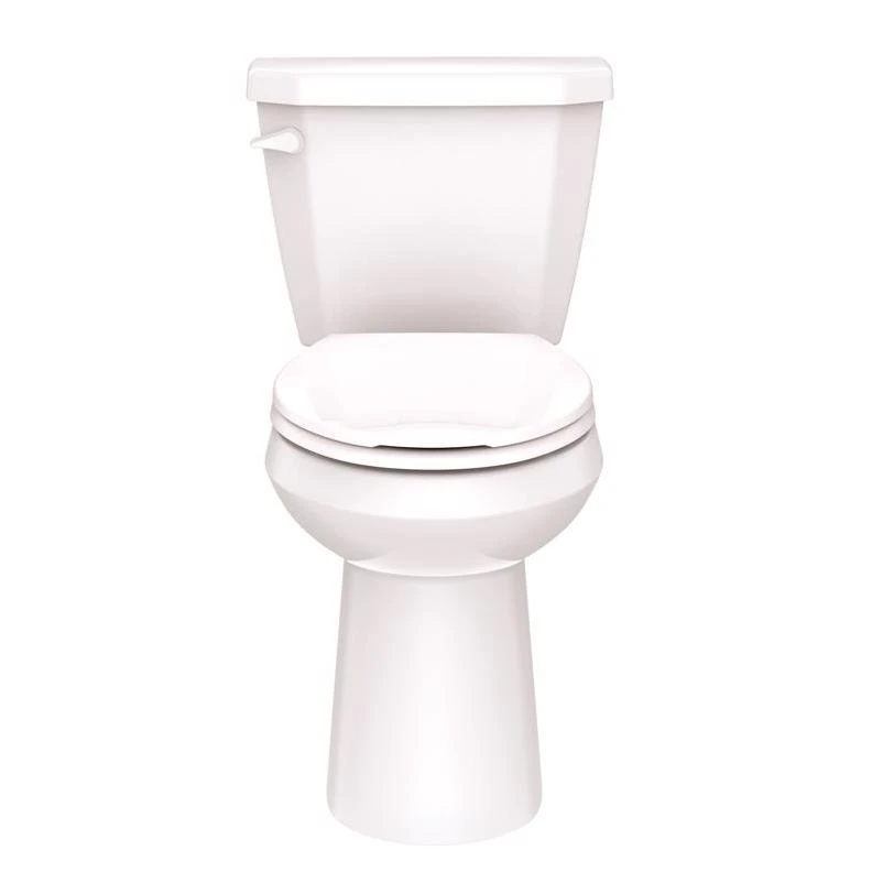 Gerber ADA Compliant 0.8 gal White Elongated Complete Toilet Kit