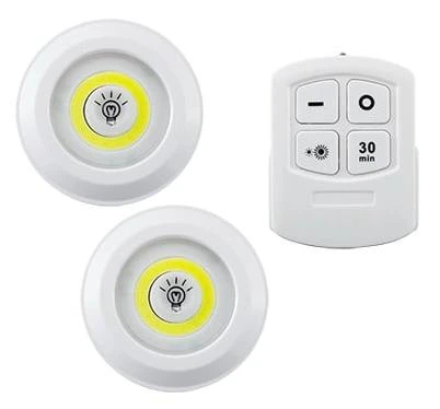 Promier Products Inc LitezAll 2PK Puck Light 8 Pack