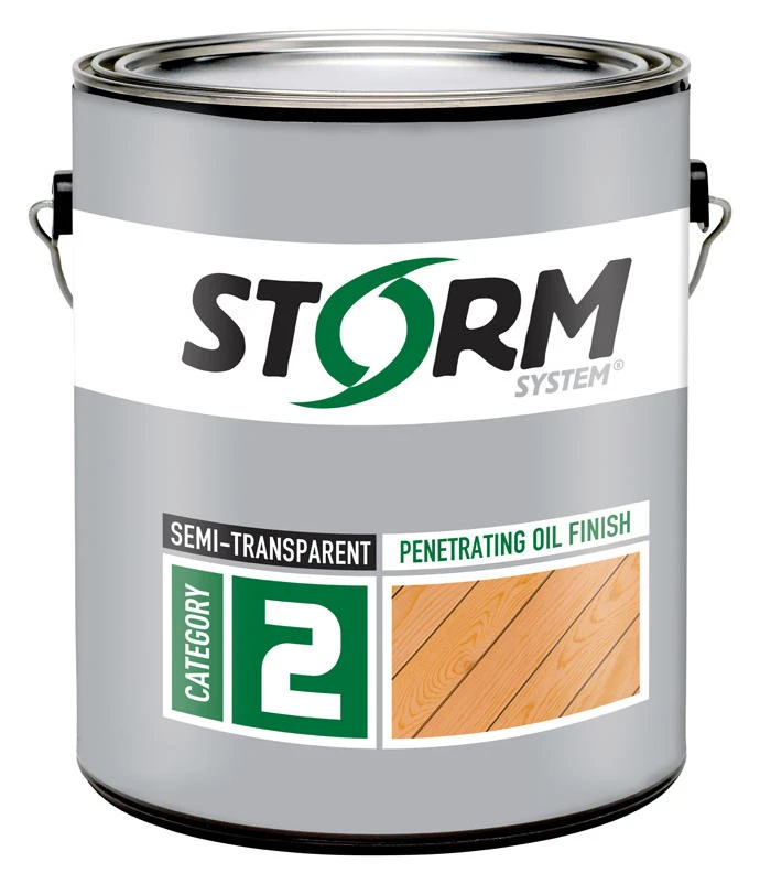 Storm System Semi-Transparent Clear Oil-Based Penetrating Oil Exterior Stain 1 gal