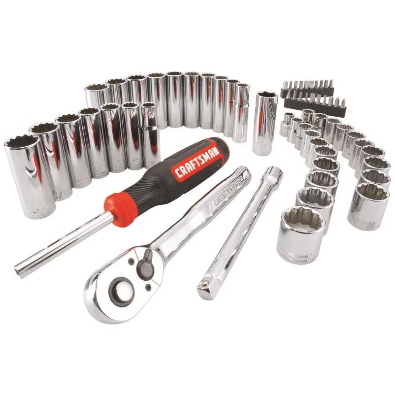 MECH SET 3/8DV 12PT 61PC