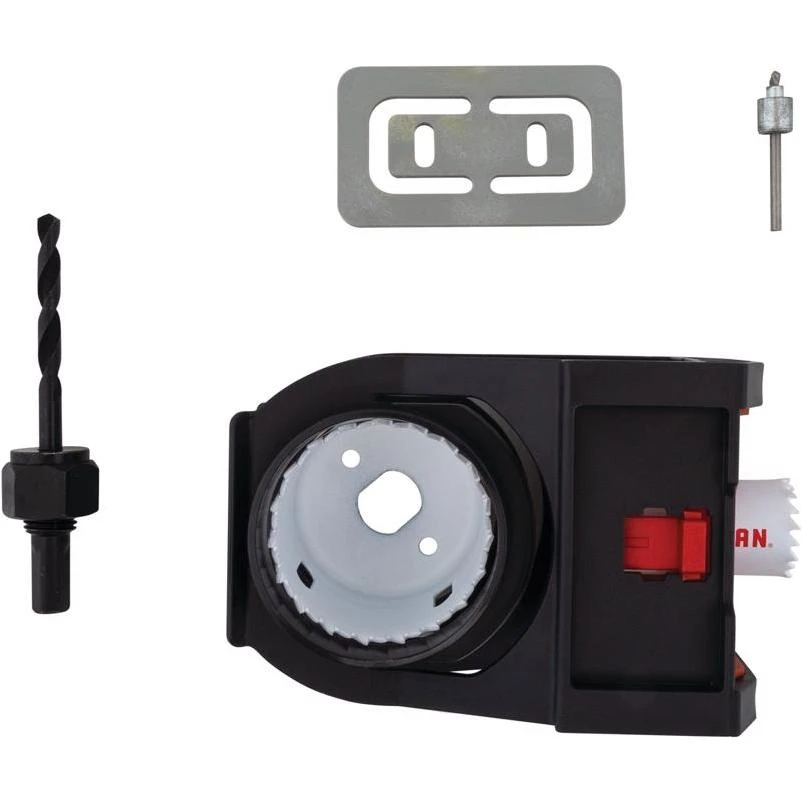 Craftsman Carbon Steel Door Lock Installation Kit