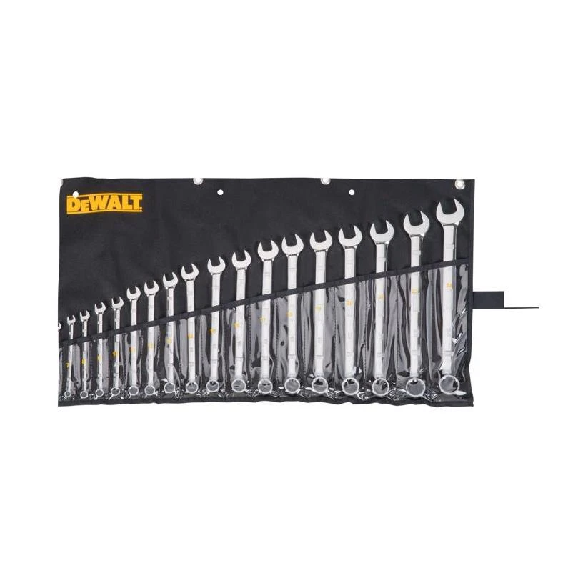 DeWalt Metric Combination Wrench Set 18 pc