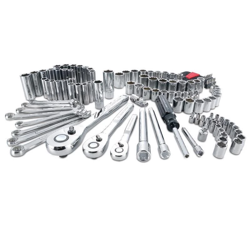Craftsman 1/4, 3/8 and 1/2 in. drive Metric and SAE 6 and 12 Point Mechanic's Tool Set 135 pc