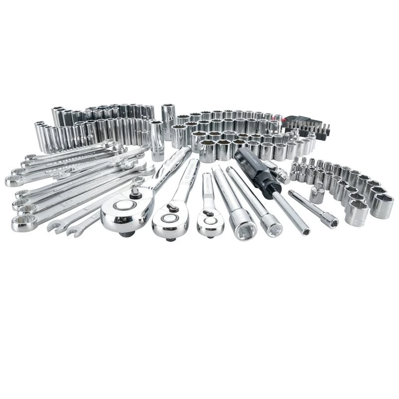 Craftsman 1/4, 3/8 and 1/2 in. drive Metric and SAE 6 Point Auto Mechanic's Tool Set 159 pc