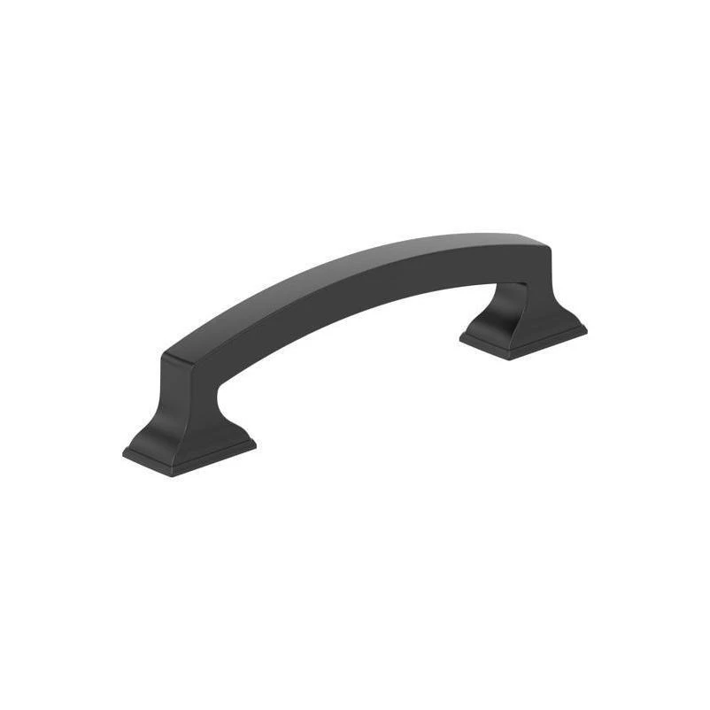Amerock Everyday Basics Incisive 3.75 in Matte Black Cabinet Pull