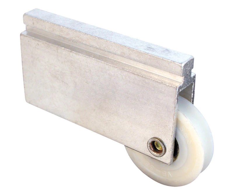 Prime-Line 1-1/2 in. D X 1.69 in. L Nylon/Steel Mirror Door Bottom Roller 1 pk