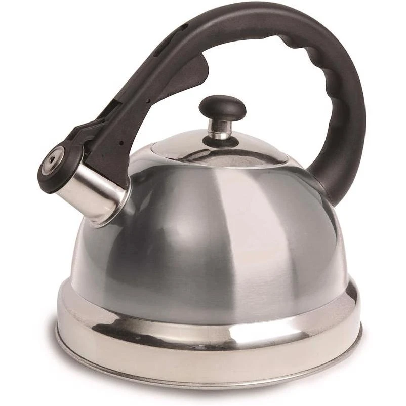 Gibson Silver Whistling Stainless Steel 2.2 qt Tea Kettle