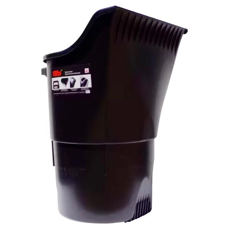 Catchy Can 30 gal Black Plastic Trash Can