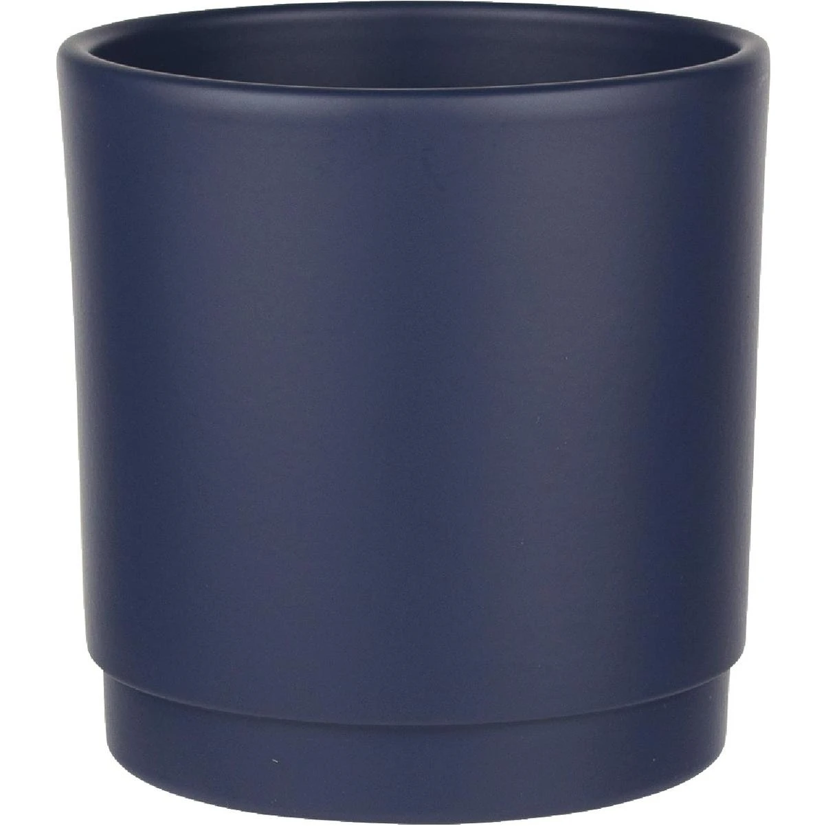 Syndicate Home and Garden 4.72 In. x 3.93 In. Midnight Blue Ceramic  Charleston Planter