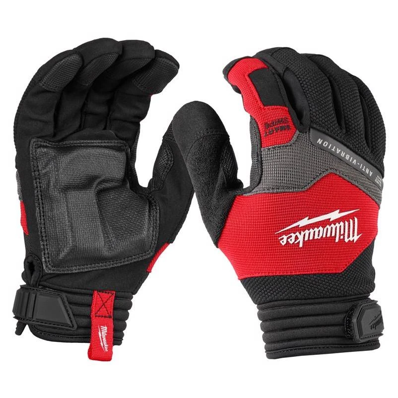 Milwaukee Smartswipe Men's Anti-Vibration Gloves Black/Red XL 1 pk