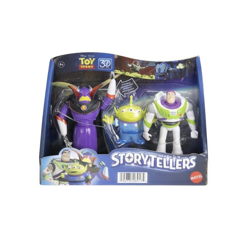 Disney Pixar Galactic Enemies Storytellers Action Figures Multicolored