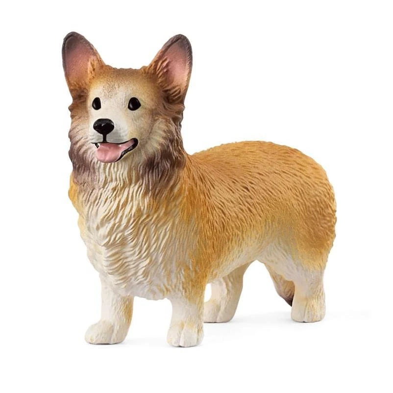 Schleich Welsh Corgie Figurine Beige/Brown
