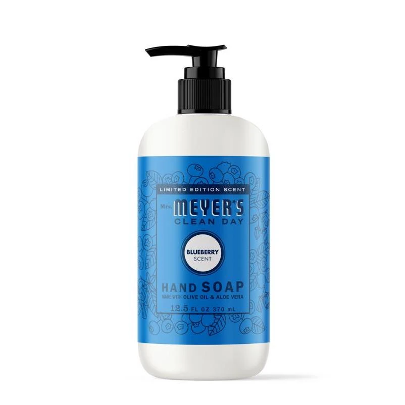 Mrs. Meyer's Clean Day Blueberry Scent Hand Soap 12.5 oz