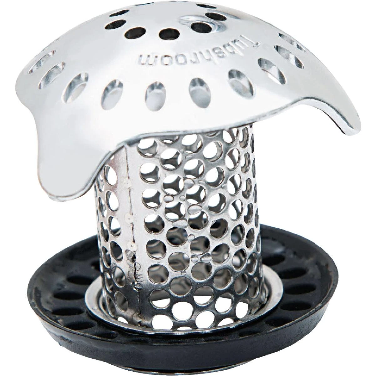 TubShroom Ultra Edition 1.5 In. Chrome Stainless Steel Hair Catcher