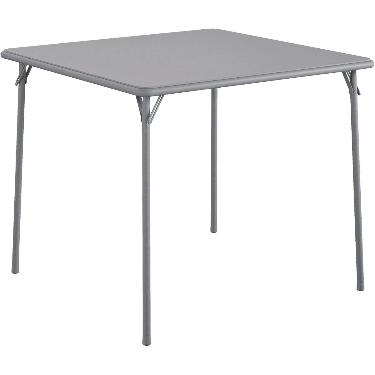 Cosco 34 In. x 34 In. Folding Table, Gray