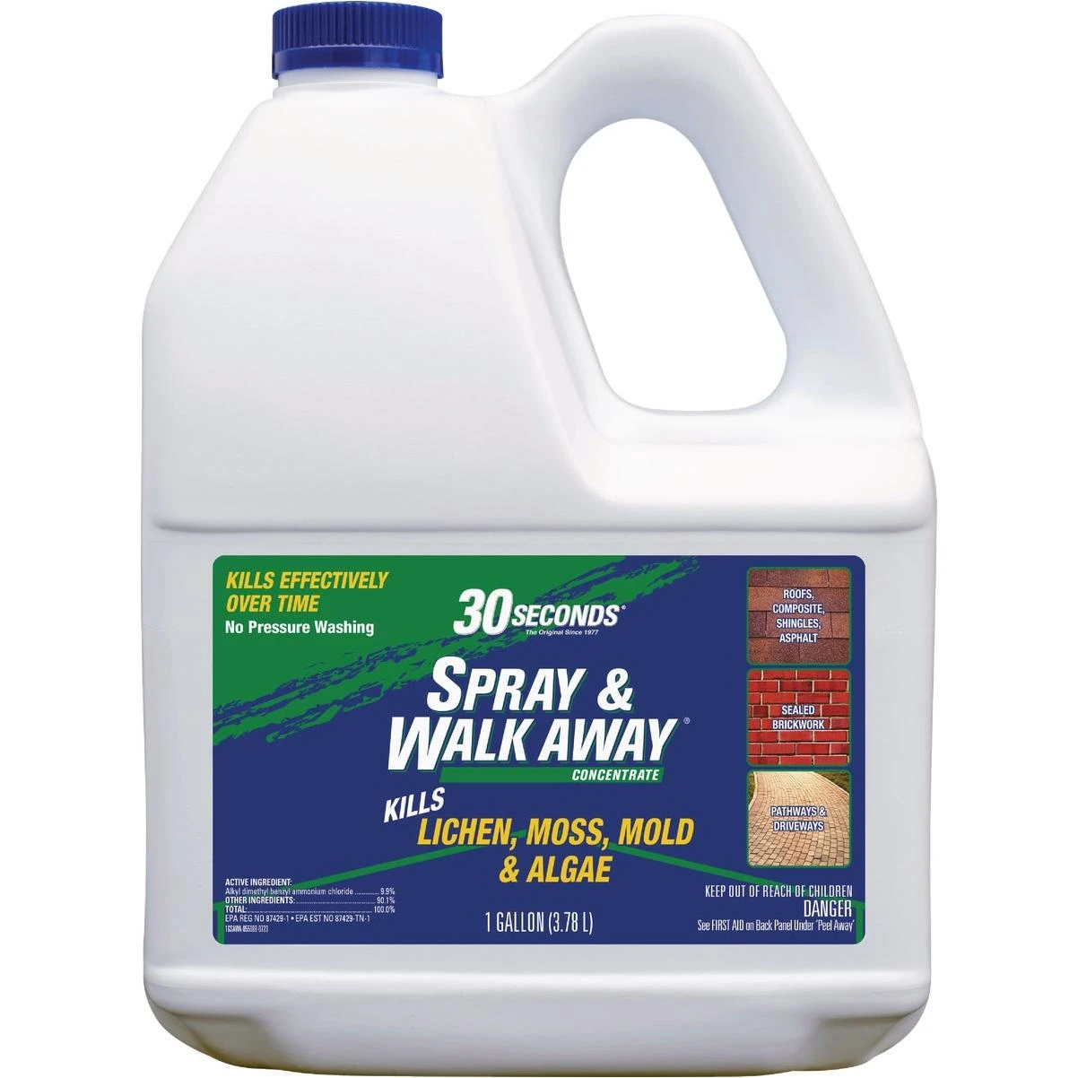 30 Seconds Spray and Walk Away Concentrate, 1 Gallon