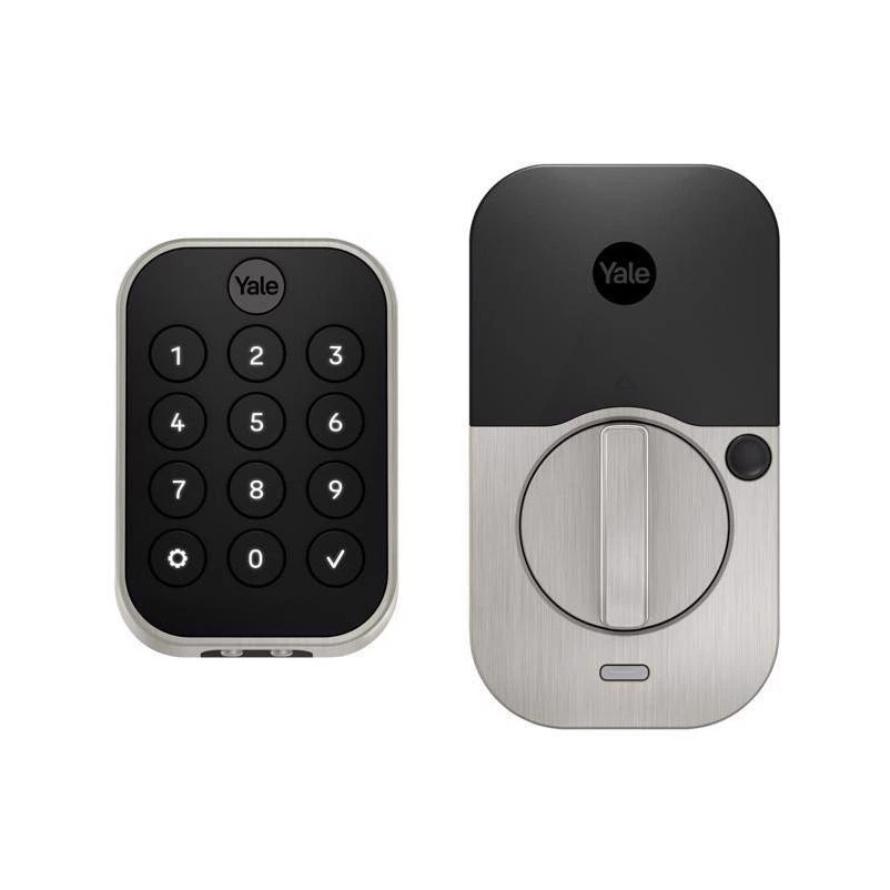 Yale Assure Lock 2 Satin Nickel Metal Bluetooth Keypad Entry Smart Lock