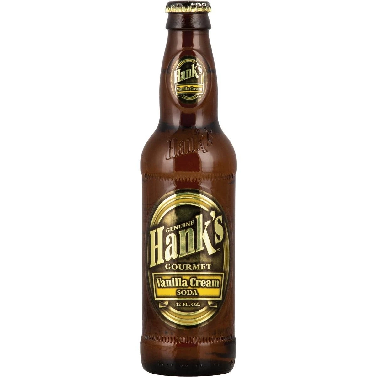 Hank's 12 Oz. Premium Vanilla Cream Soda (4-Pack)