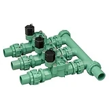 Underground Sprinkler Manifold, 3-Valve