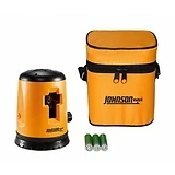 Cross-Line Laser Level, Self-Leveling, With Batteries & Case