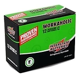 Workaholic Alkaline Battery, C, 12-Pk.