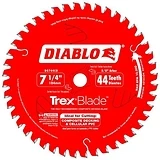 Trex Composite Decking Blade, 44-Tooth x 7-1/4 In.