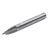 Tungsten Carbide Burr, .25-In., Tree Pointed, SG1