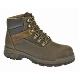 Cabor Waterproof Work Boots, Medium Width, Brown Nubuck Leather, Men's Size 8.5
