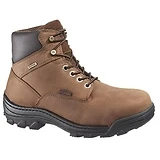 Durbin Waterproof Work Boots, Extra Wide, Brown Nubuck Leather, Men's Size 8.5