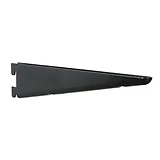 Shelf Bracket, Black, 10.5-In.