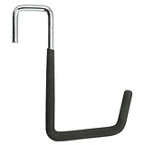 Large Rafter Storage Hook, Black Vinyl Coated, 6-In.