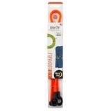Gear Tie Reusable Rubber Twist Tie, Bright Orange, 12-In., 2-Pk.