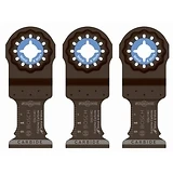 Starlock Plunge Cut Blade, Carbide, 1.25 In., 3-Pk.