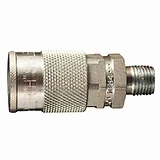 Compressor Coupler, H-Style, Male, 1/4-In. NPT