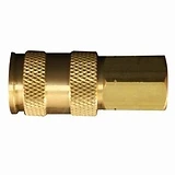 Compression Coupler, V-Style, Female, 1/4-In. NPT