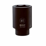 Metric Deep Impact Socket, 6-Point, 3/4 In. Drive, 41mm