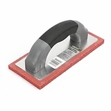 Masonry Float, Red Sponge Rubber, Fine 9 x 4 In.