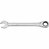 SAE Ratcheting Combination Wrench, Long-Panel, 11/16 In.
