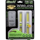 COB LED Light Bar, Adhesive Back, Remote Included, 2-Pk.