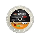 Diamond Saw Blade, Metal, 7-In.