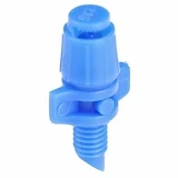 Micro Spray Jet, Half-Circle Pattern, Fan Spray, with 10-32 Threaded Inlet, 10-Pack