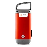American Red Cross Clip-On Flashlight & Charger, Crank for Power