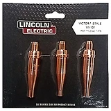 Acetylene Cutting Tips, Victor Series 1, 3-PK.