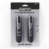 SAE & Metric Nut Driving Sets, (2) 6-Pc. Folding Sets