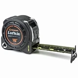 Lufkin Shockforce Tape Measure, Matte Black Nylon, 1-3/16 In. x 16 Ft.